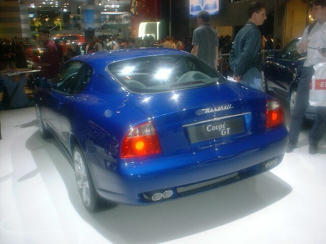 Maserati Coupe GT at the Paris Motor Show