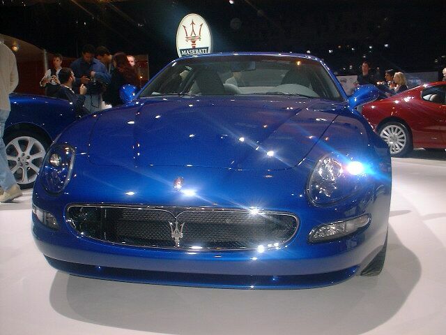 Maserati Spyder at the Paris Motor Show