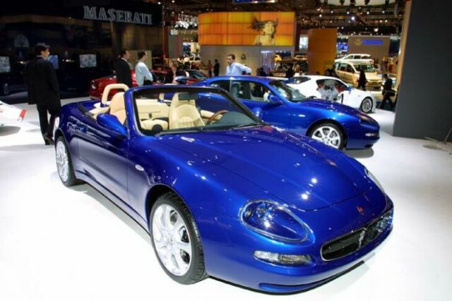 Maserati Spyder at the Paris Motor Show