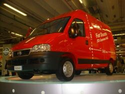 the new Fiat Ducato at the Paris Motor Show