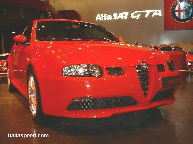 Alfa Romeo 147 GTA at the British International Motor Show