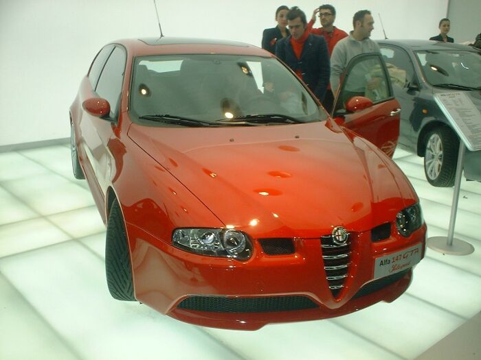 Alfa Romeo 147 GTA Selespeed at the 2003 Bologna Motor Show