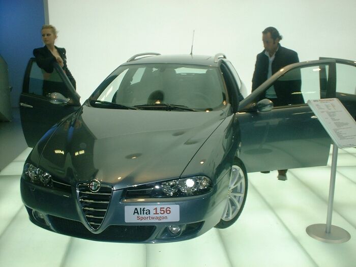 Alfa Romeo 156 Sportwagon at the 2003 Bologna Motor Show