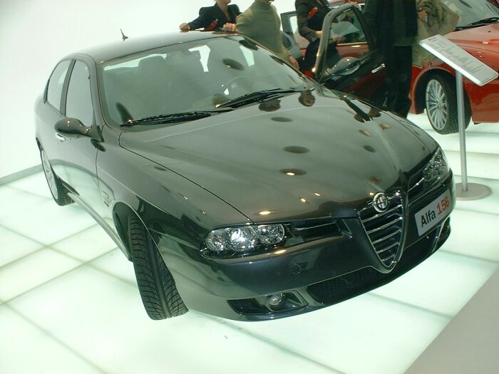 Alfa Romeo 156 GTA at the 2003 Bologna Motor Show