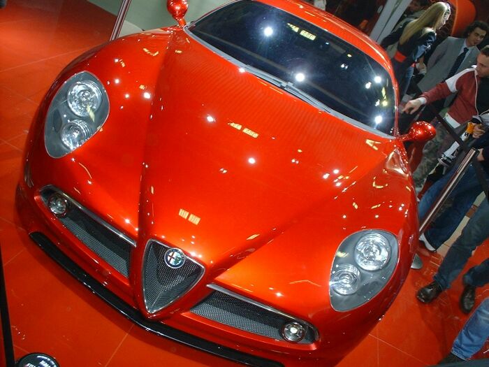 Alfa Romeo 8c Competizione at the 2003 Bologna Motor Show