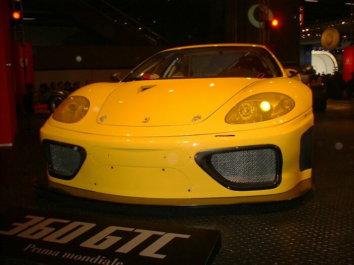 Ferrari 360 GTC at the 2003 Bologna Motor Show