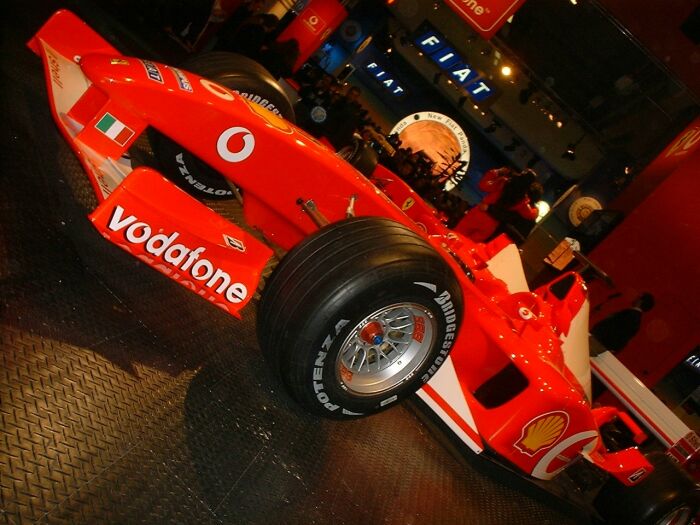 Ferrari F2003-GA at the 2003 Bologna Motor Show