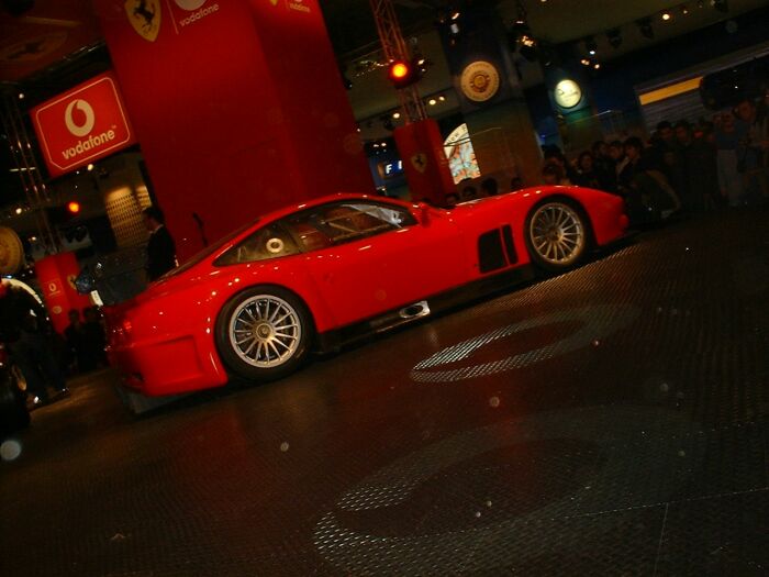 Ferrari 575 GTC at the 2003 Bologna Motor Show