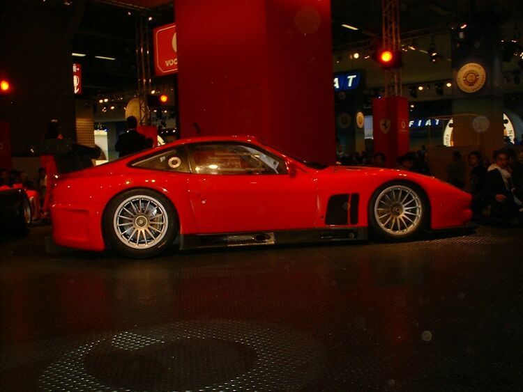 Ferrari 575 GTC at the 2003 Bologna Motor Show