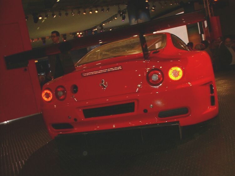 Ferrari 575 GTC at the 2003 Bologna Motor Show