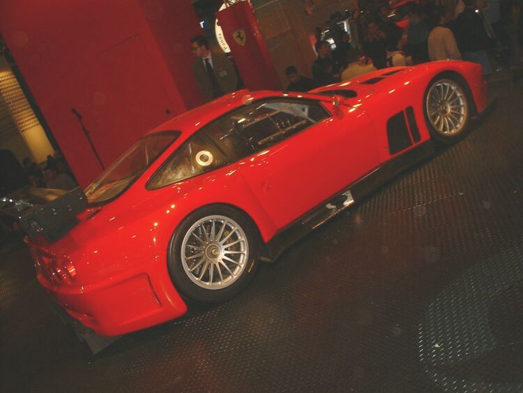 Ferrari 575 GTC at the 2003 Bologna Motor Show