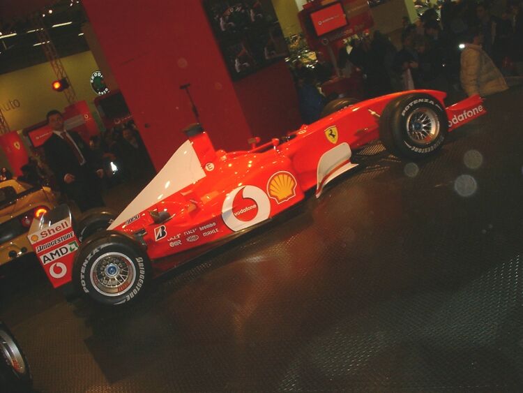 Ferrari F2003-GA at the 2003 Bologna Motor Show