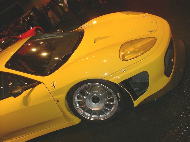 Ferrari 360 GTC at the 2003 Bologna Motor Show