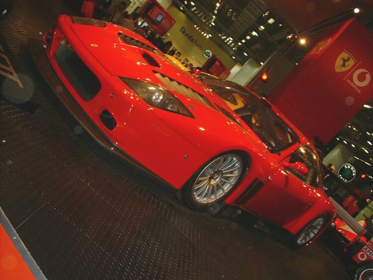 Ferrari 575 GTC at the 2003 Bologna Motor Show