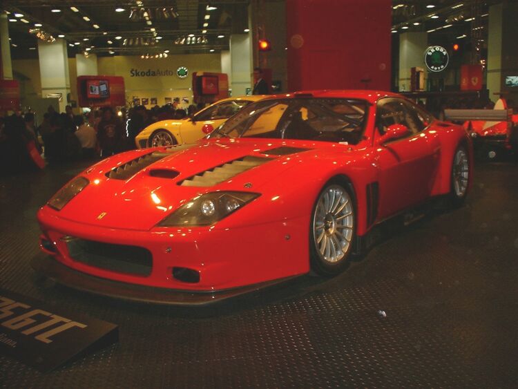 Ferrari 575 GTC at the 2003 Bologna Motor Show