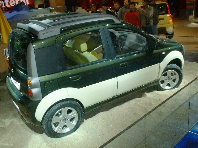 Fiat Panda SUV at the Bologna Motor Show