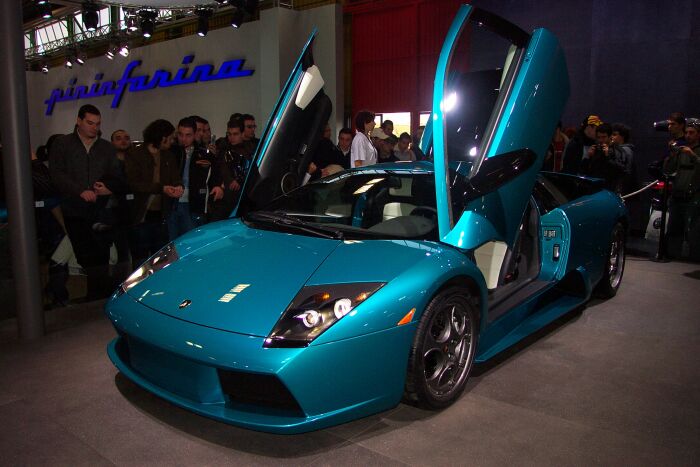 Lamborghini Murcielago 40th Anniversary at the 28th Bologna Motor Show. Photo: Marco Tenuti.