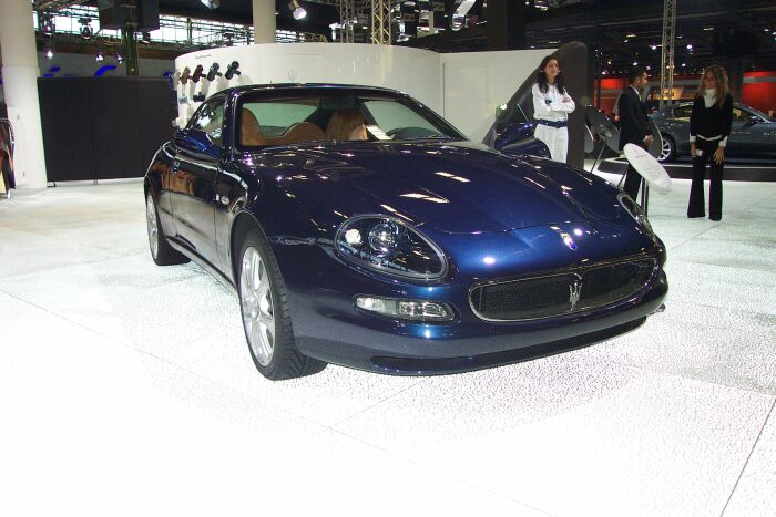 Maserati Coupe Cambiocorsa at the 28th Bologna Motor Show. Photo: Marco Tenuti.