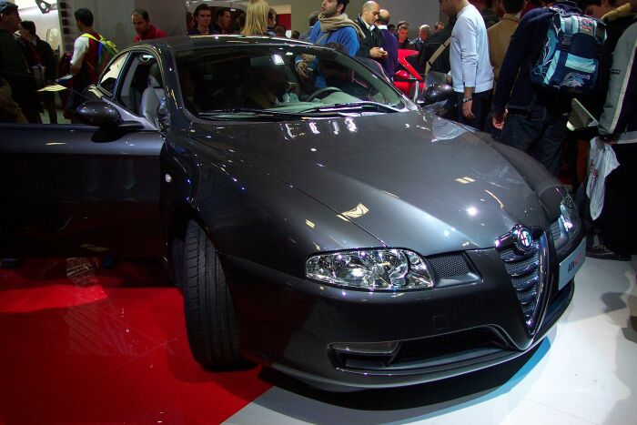 Alfa Romeo GT Coupe at the 28th Bologna Motor Show. Photo: Marco Tenuti.