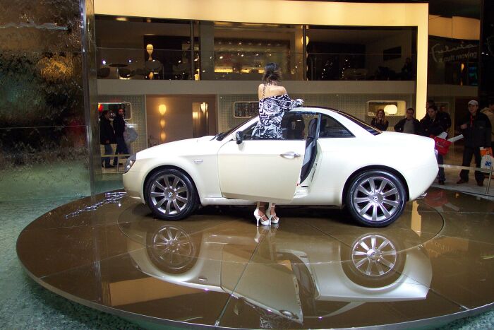 Lancia Fulvia Coupe concept at the 28th Bologna Motor Show. Photo: Marco Tenuti.