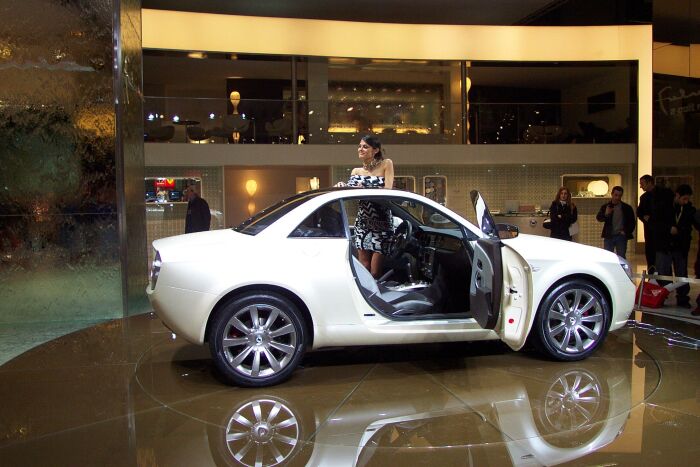 Lancia Fulvia Coupe concept at the 28th Bologna Motor Show. Photo: Marco Tenuti.