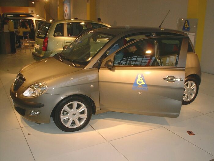 Autonomy program Lancia Ypsilon at the 28th Bologna Motor Show. Photo: Marco Tenuti.