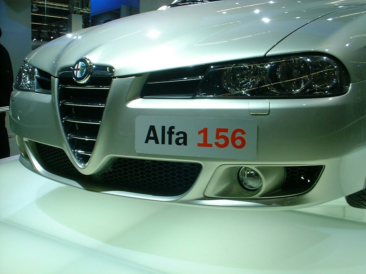 Facelifted Alfa Romeo 156 at the 2003 Frankfurt Motor Show