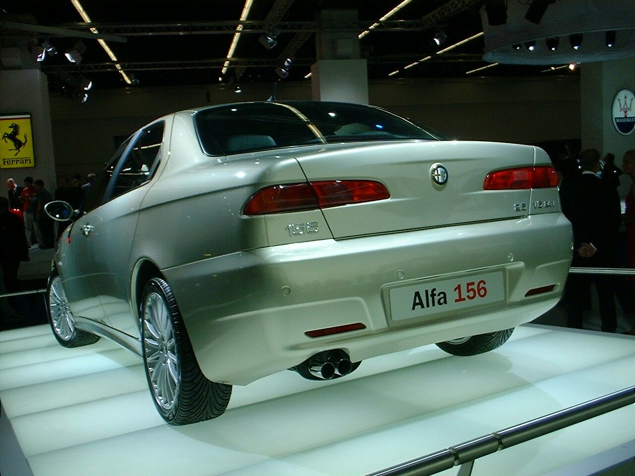 Facelifted Alfa Romeo 156 at the 2003 Frankfurt Motor Show