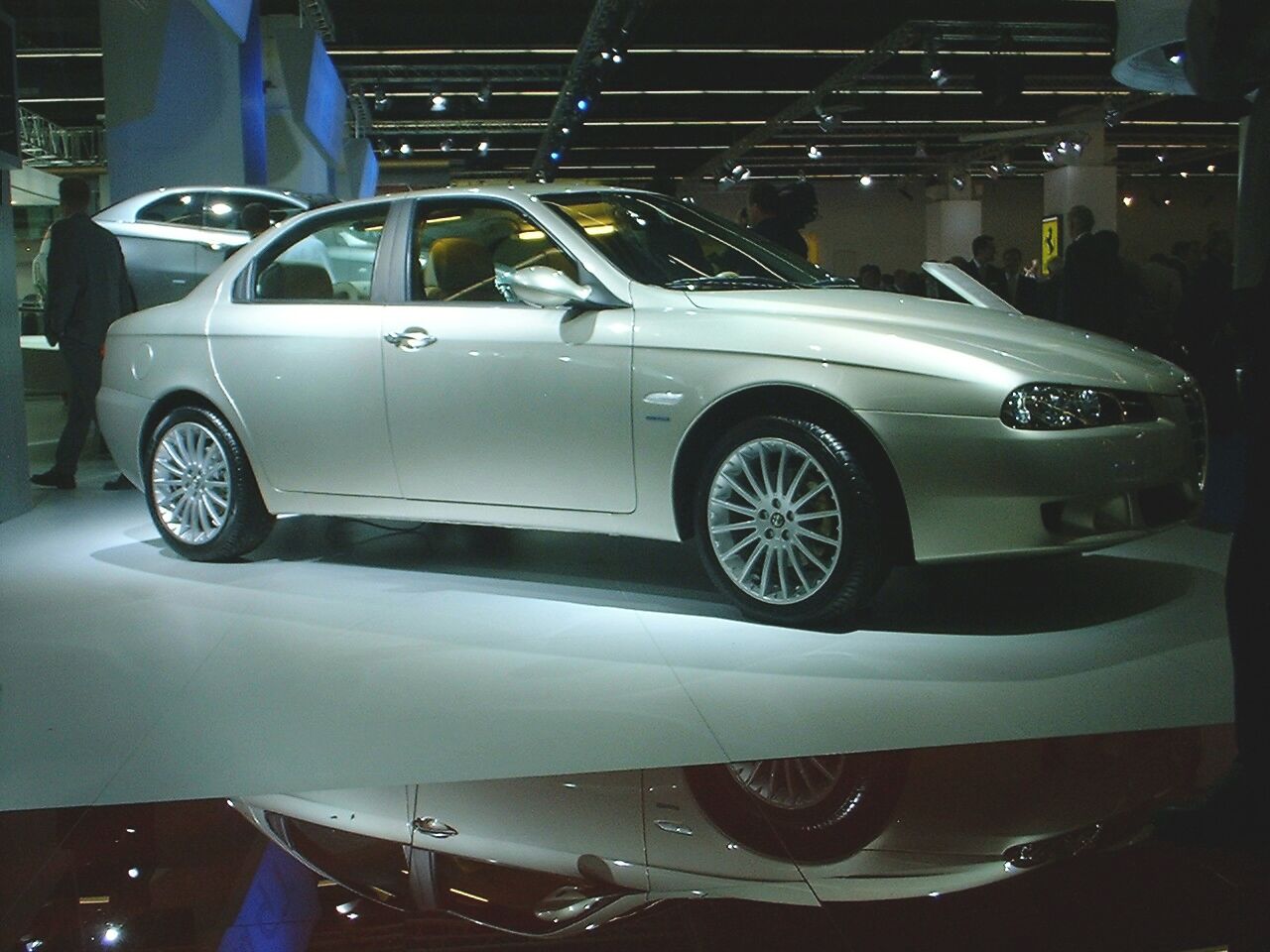 Facelifted Alfa Romeo 156 at the 2003 Frankfurt Motor Show