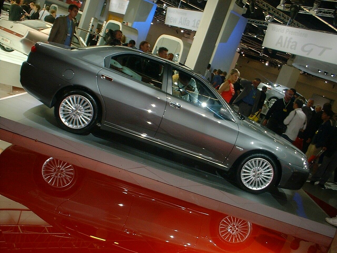 Facelifted Alfa Romeo 166 at the 2003 Frankfurt Motor Show