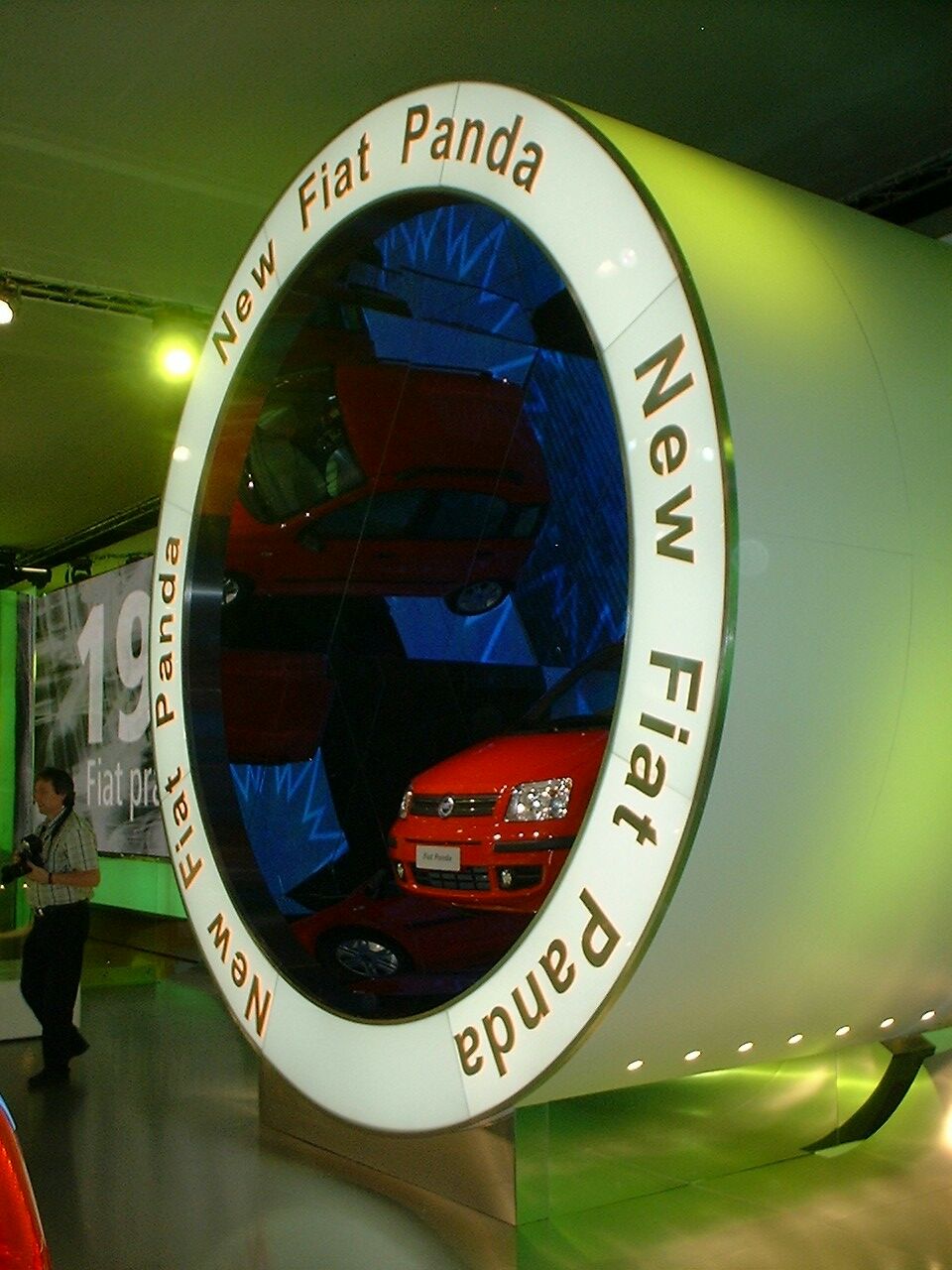 Fiat Panda at the 2003 Frankfurt IAA