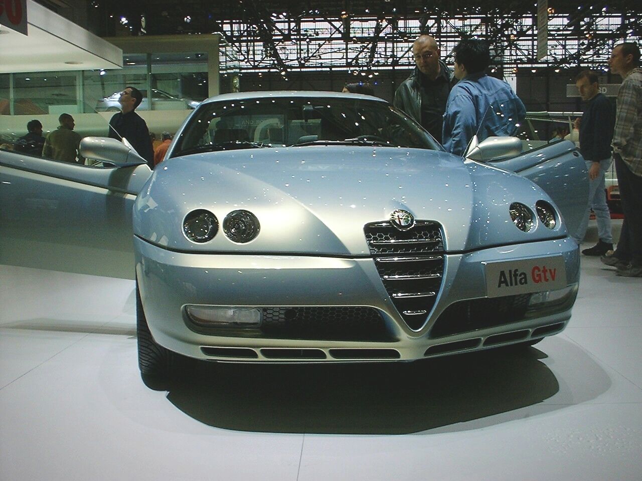 restyled Alfa Romeo GTV 3.2-litre V6 in Geneva