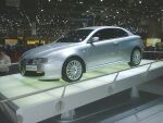 click here to see this image of the new Alfa Romeo Coupe GT on its world debut at the Geneva Motor Show