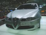 click here to see this image of the new Alfa Romeo Coupe GT on its world debut at the Geneva Motor Show