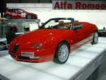 click here to see this image of the restyled Alfa Romeo Spider 24v 3.2-litre V6 at the Geneva Motor Show