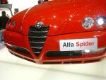 click here to see this image of the restyled Alfa Romeo Spider 24v 3.2-litre V6 at the Geneva Motor Show