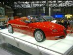 click here to see this image of the restyled Alfa Romeo Spider 24v 3.2-litre V6 at the Geneva Motor Show