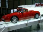 click here to see this image of the restyled Alfa Romeo Spider 24v 3.2-litre V6 at the Geneva Motor Show