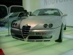 click here to see this image of the restyled Alfa Romeo GTV 24v 3.2-litre V6 at the Geneva Motor Show