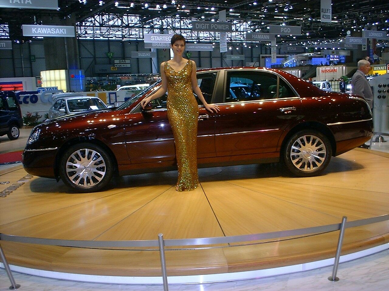 Lancia Thesis at the 2003 Geneva Motor Show