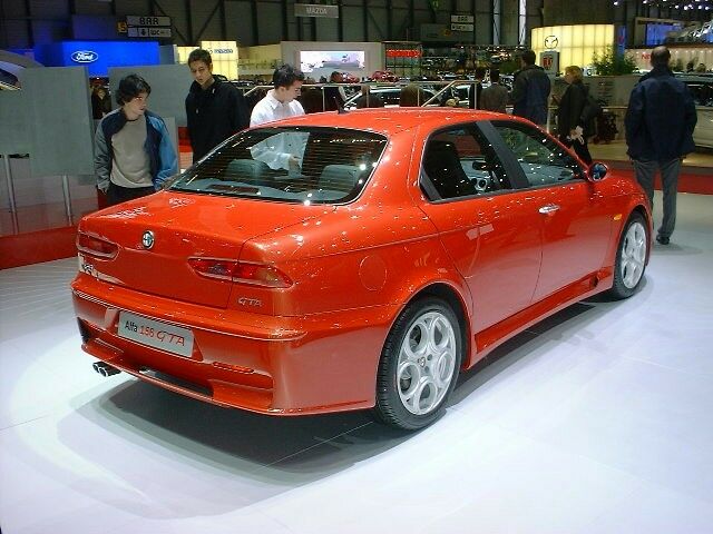 Alfa Romeo 156GTA at the 2003 Geneva Motor Show