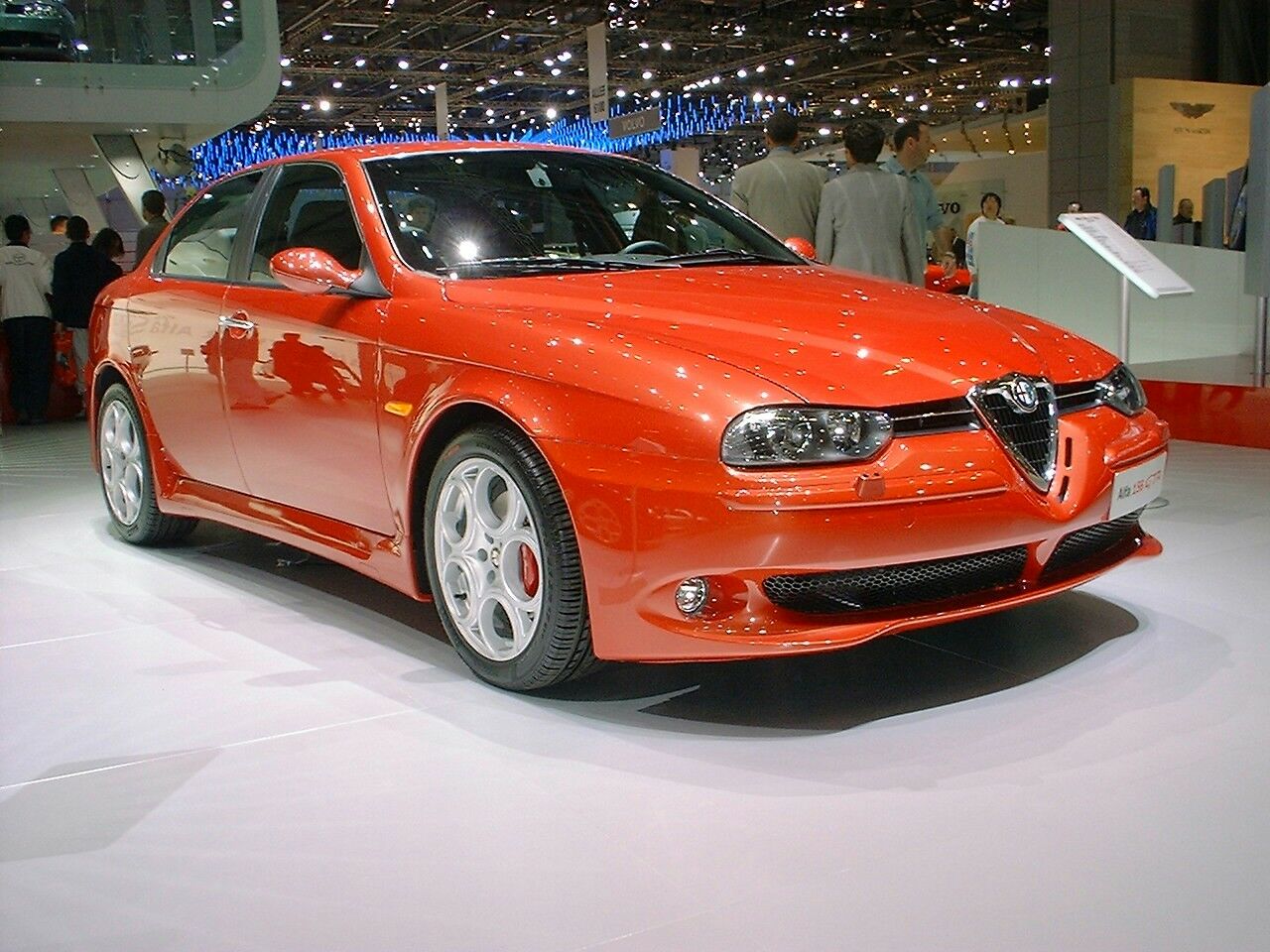 Alfa Romeo 156 GTA at the 2003 Geneva Motor Show