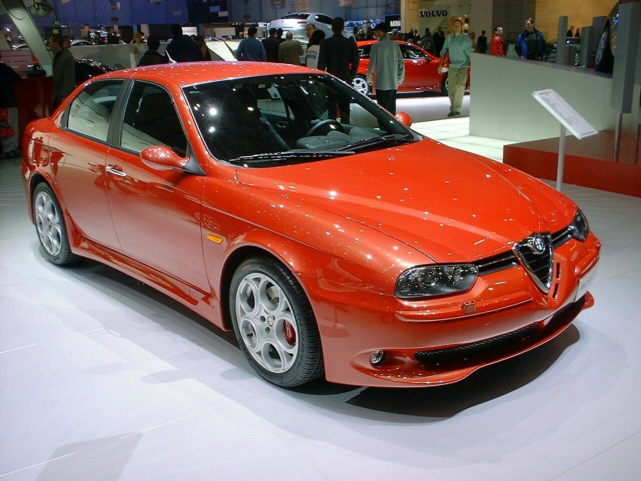 Alfa Romeo 156 GTA at the 2003 Geneva Motor Show