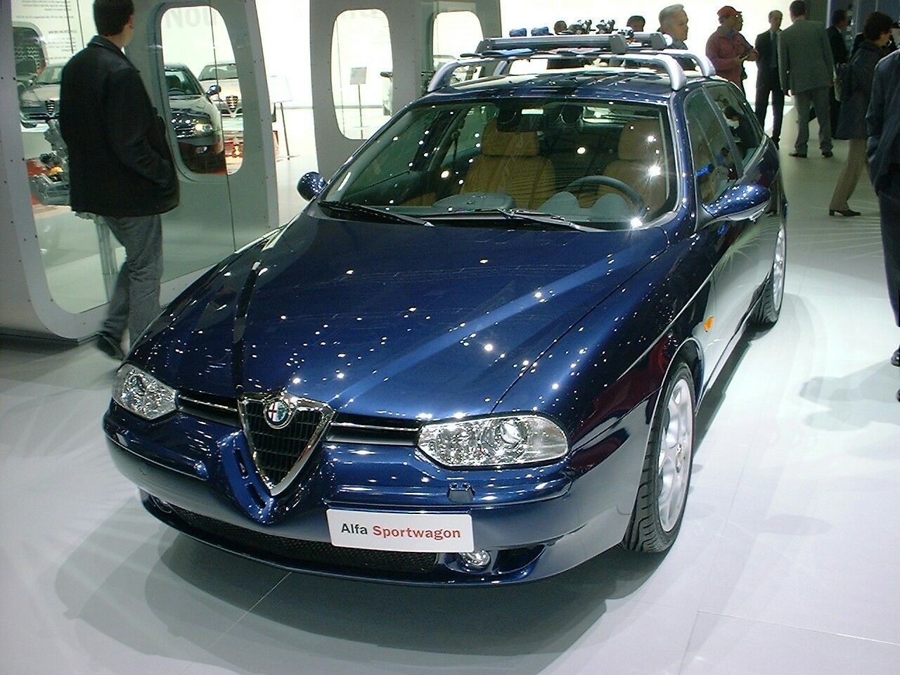 Alfa Romeo 156 Sportwadon JTD 16v at the 2003 Geneva Motor Show