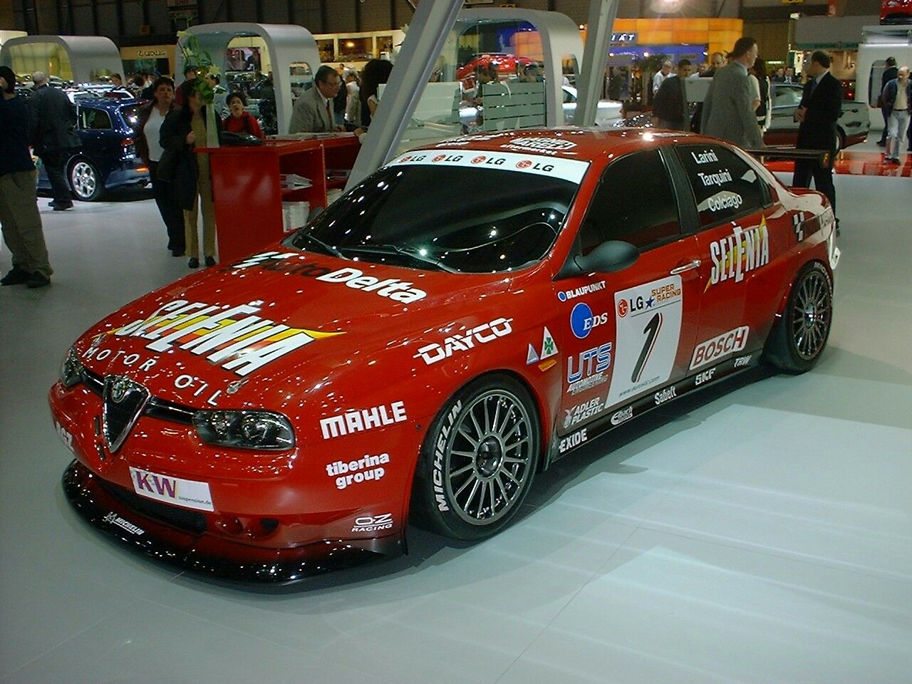 Alfa Romeo 156 GTA SuperTouring 2000 at the Geneva Motor Show