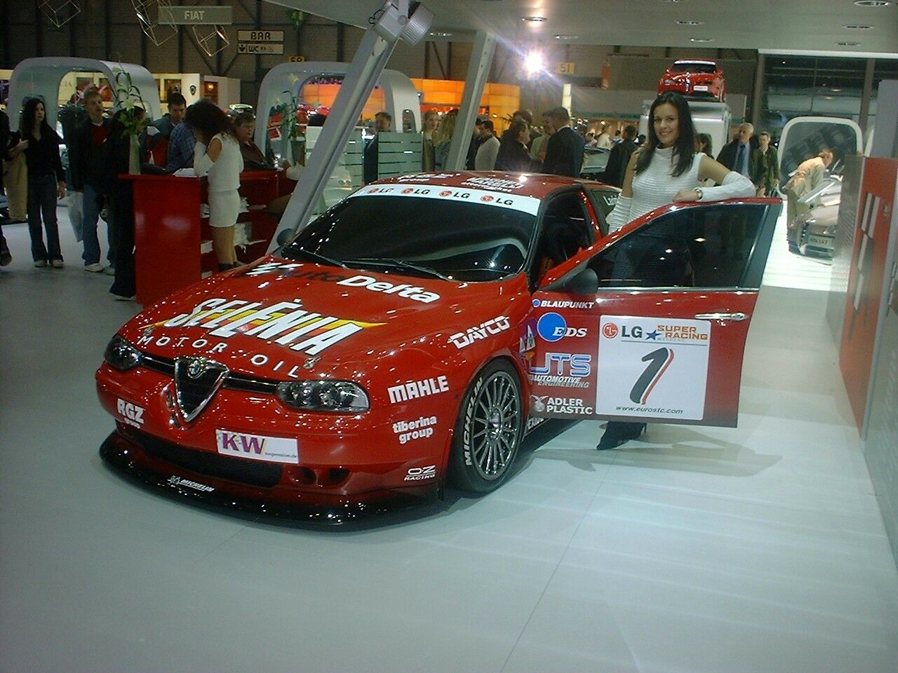 Alfa Romeo 156 GTA SuperTouring 2000 at the Geneva Motor Show