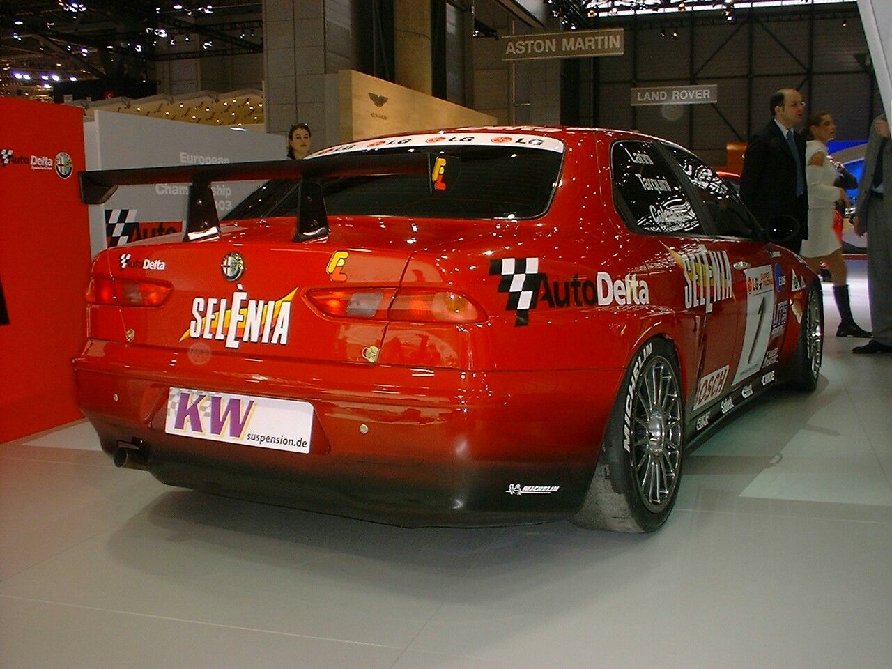 Alfa Romeo 156 GTA SuperTouring 2000 at the Geneva Motor Show