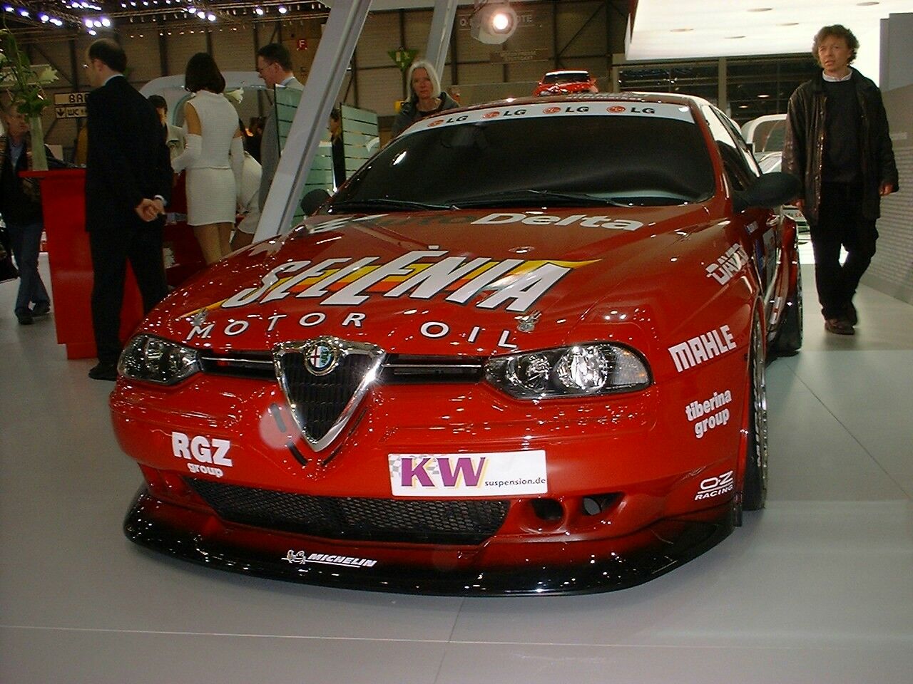 Alfa Romeo 156 GTA SuperTouring 2000 at the Geneva Motor Show