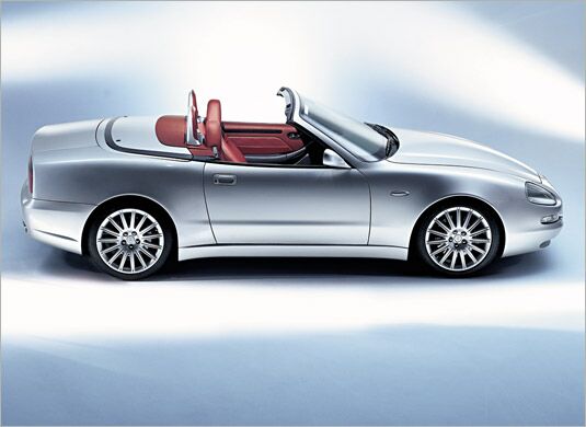 the Maserati Spyder has accounted for 75% of sales in the US