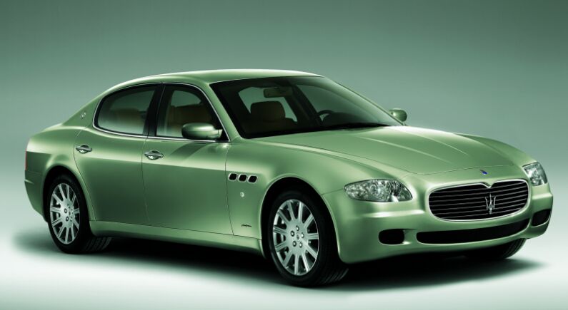 The Maserati Quattroporte has had a secret US showing at the Pebble Beach Concours d'Elegance